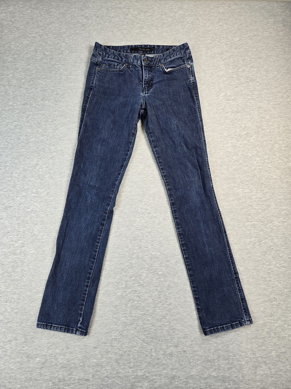 Calvin Klein Jeans Womens 27 Pencil Skinny Denim Stretch Jean Pants Mid Rise